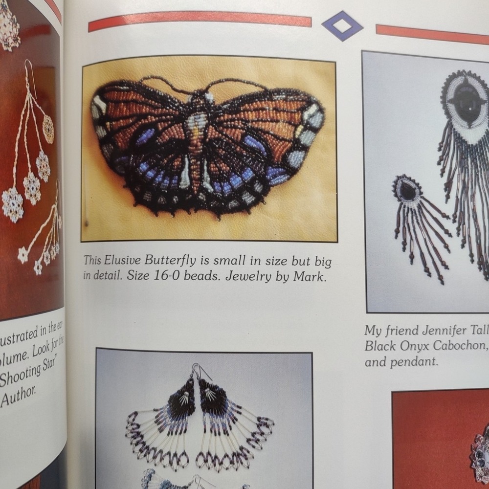Beads To Buckskins Beading Patterns Designs Techniques Native American Lot Of 7 - Picture 16 of 16